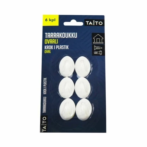 Tarrakoukku 6 kpl 3,5 cm