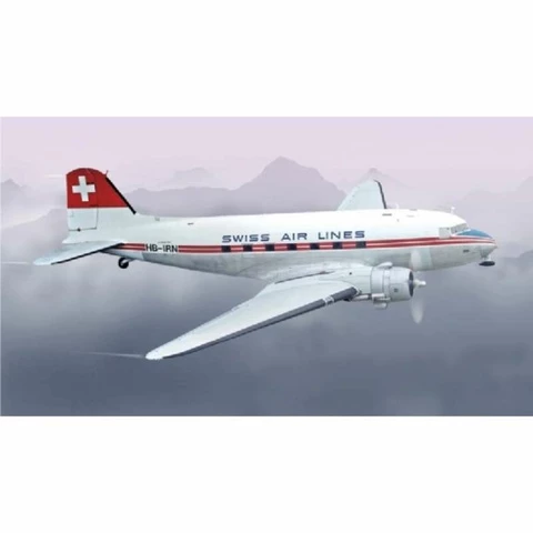 Italeri Swissair Dc-3 p 1349