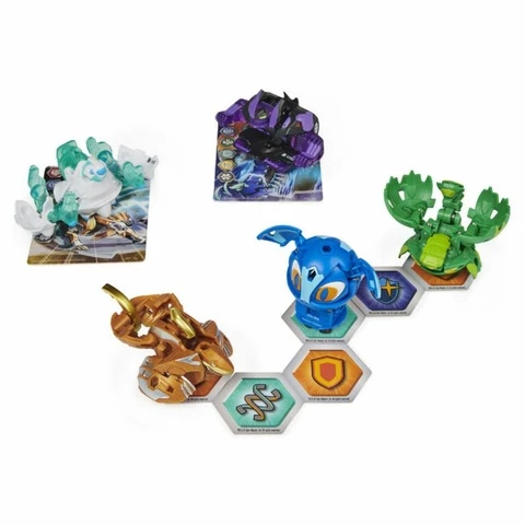 Bakugan Geogan 5 kpl Surturan & Sluggler