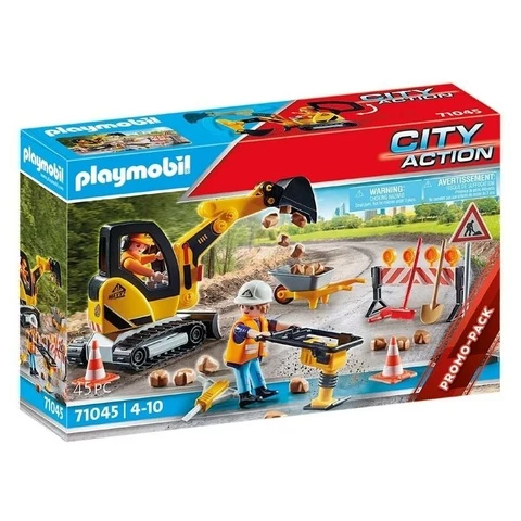 Playmobil City Action Tietyömaa