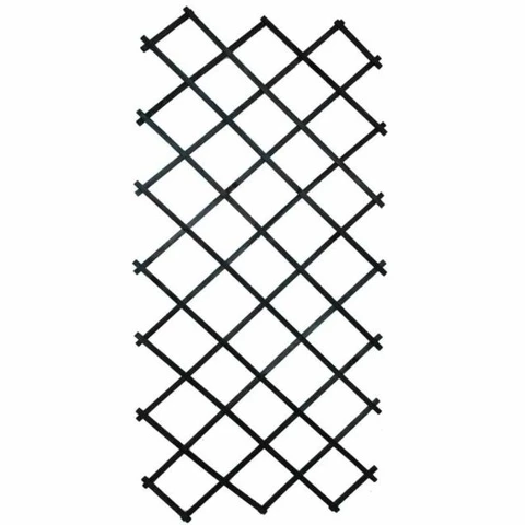 Köynnössäleikkö 0,9 x 2 m musta