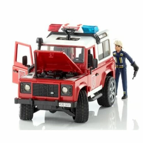 Bruder Land Rover &amp; Fireman 2596