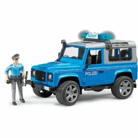 Bruder Land Rover &amp; Police