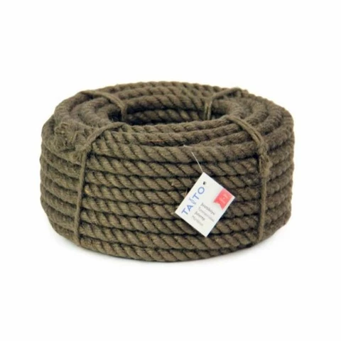 Jute string 10 mm 30 m brown