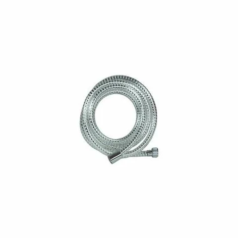 Shower hose 1.5 m chrome plastic