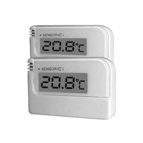 Lämpömittari Digi sisälle +50°-50°C 2 kpl