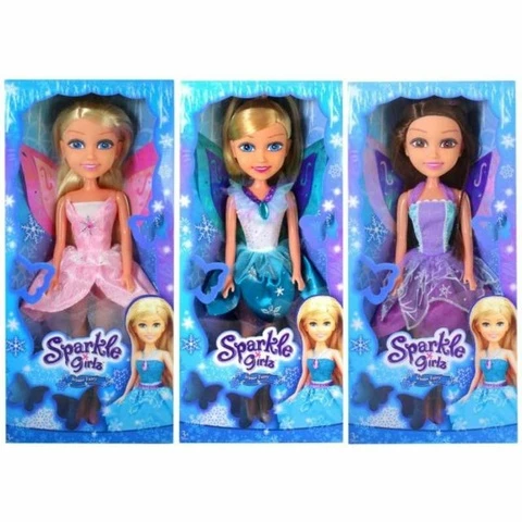 Nuk 50 cm Winter fairy Sparkle Girlz different types