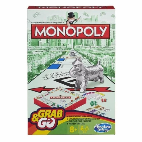 Monopoly travel board game