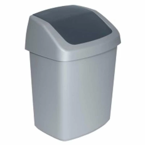 Heiluriroskis 15 L harmaa