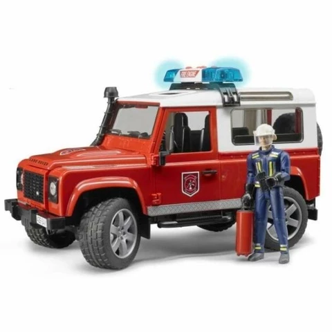Bruder Land Rover &amp; Fireman 2596