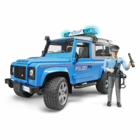 Bruder Land Rover &amp; Police