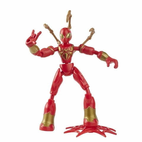  Spiderman Bend and Flex Iron Spider figure