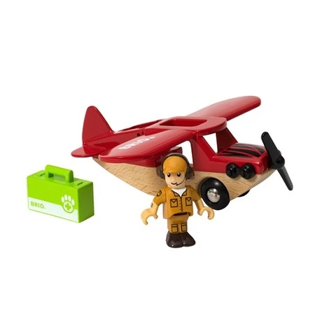 Brio Safari wooden airplane 33963