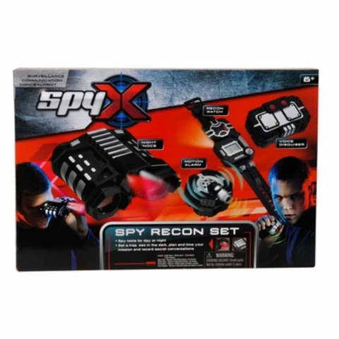 Spy X vakoilusetti Recon, 4 osaa