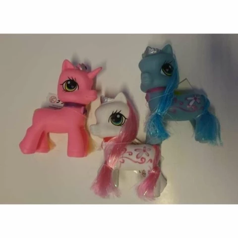 Poni 12 cm sininen