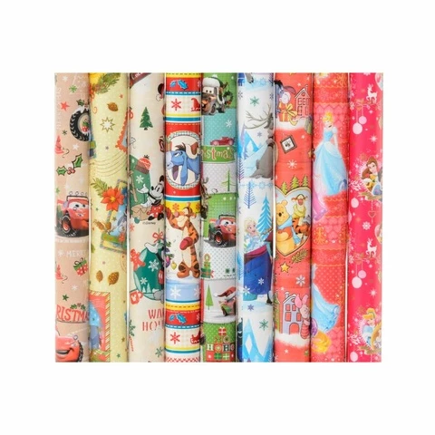 Joulupaperi 70 cm x 2 m disney
