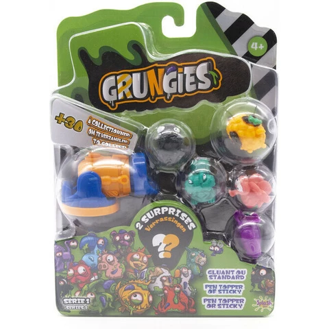  Grungies game set 5 different characters