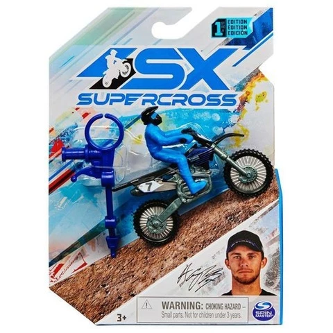 Supercross 1:24 Moottoripyörä & Ajaja – Aaron Plessinger