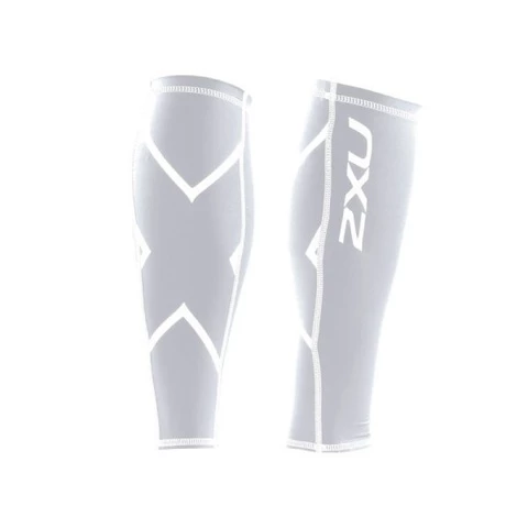 2XU Unisex Compression calf guard valkoinen