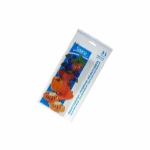 Minigrip plastic bag with closure 22 x 28 cm 3 L