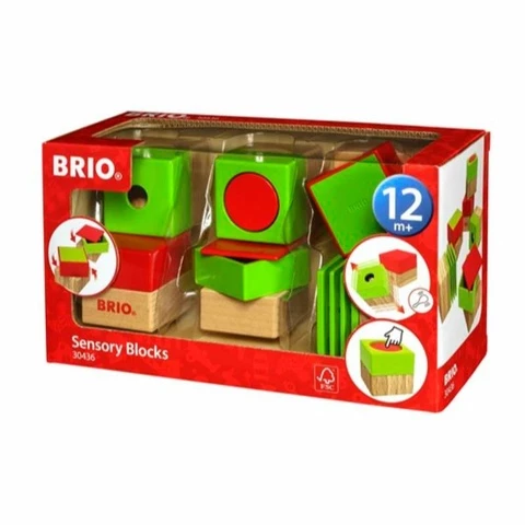 Brio Palikat 30436 Aistipalikat puulelu