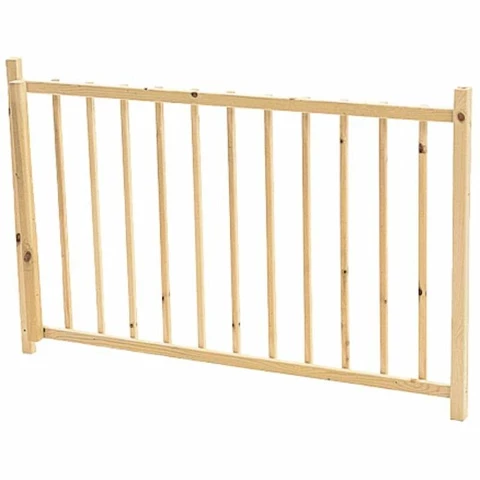 Security gate wooden max 120 cm door gate
