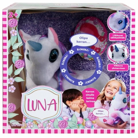 Unicorn Luna plush
