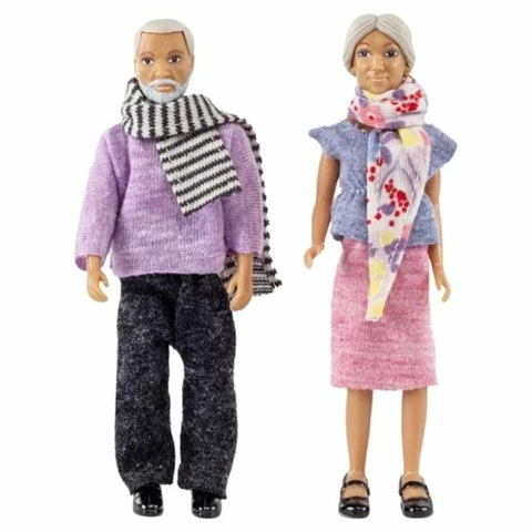 Lundby grandma and guardian for a dollhouse