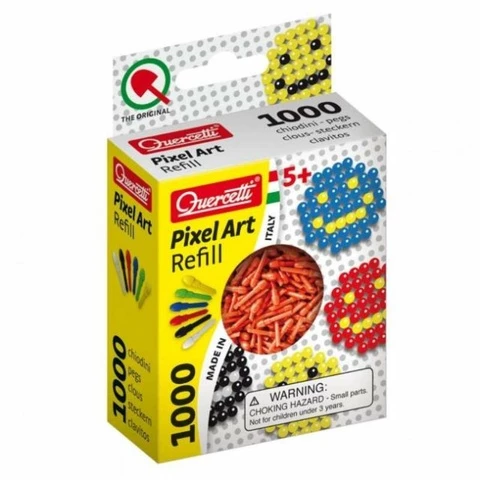 Quercetti Pixel Art nupit, 1000 kpl