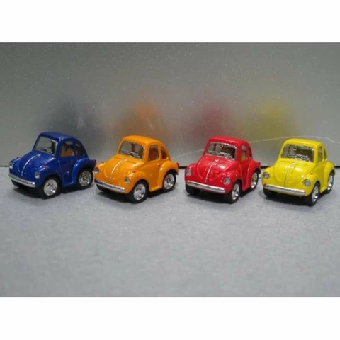 Volkswagen mini bubble 5 cm different colors