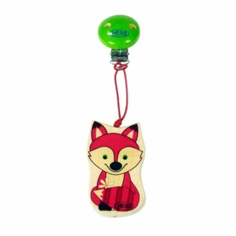 Pram toy fox clip Hess