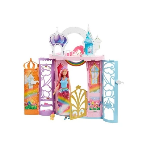 Barbie Dreamtopia and the rainbow castle