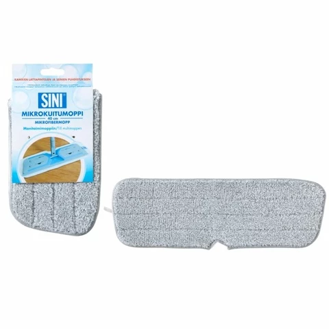 Mikrokuitumoppi 40 cm Sini monitoimoppiin
