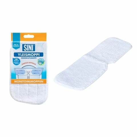 Mikrokuitumoppi 40 cm Sini monitoimoppiin