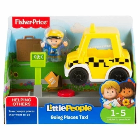 Fisher -Price vehicle taxi Little People