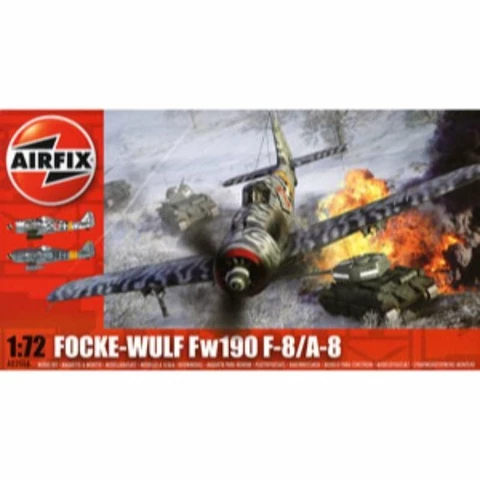 Airfix Lentokone Focke-Wulf Fw190 F-8/A-