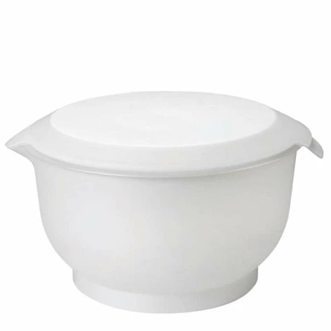 Dough bowl with lid 8 L, white