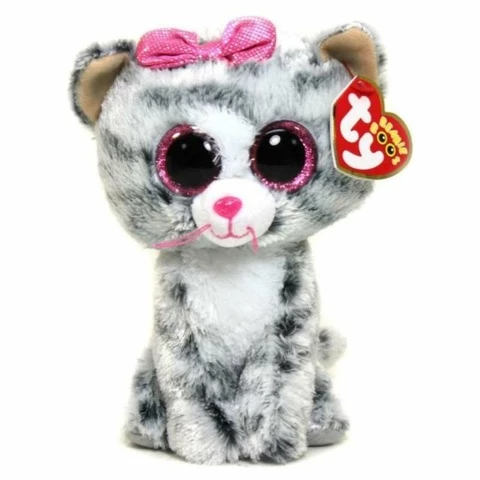 TY Pehmo Kissa harmaa 17 cm