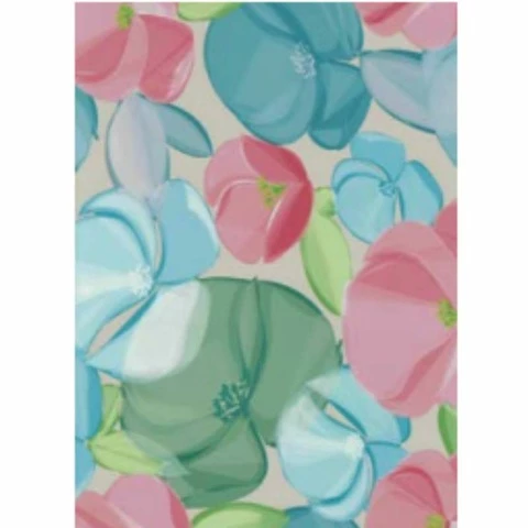 120 cm vahakangas pastelli kukat