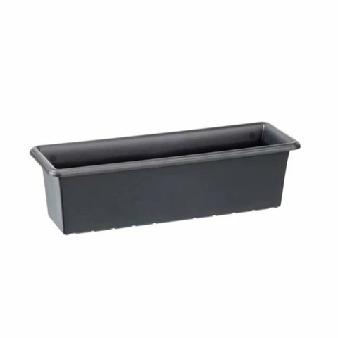 Parvekelaatikko Botanica 60 cm musta ruukku