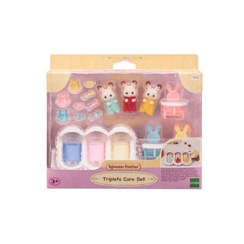 Sylvanian Families Suklaapupukolmoset Hoitosetti