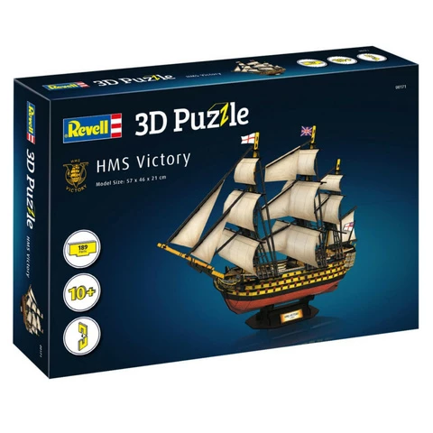 3D puzzle ship Hms Victory Revell