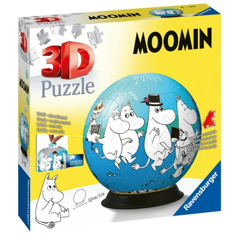 3D palapelipallo 73 palaa Muumi Ravensburger