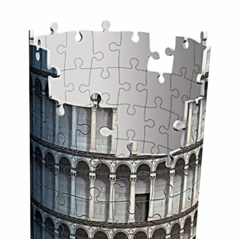 3D puzzle Tower of Pisa 216 returns Ravensburger