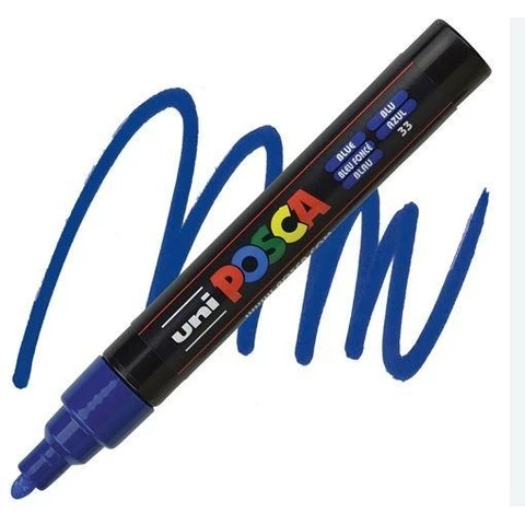UNI POSCA Marker 1,8-2,5mm Blue