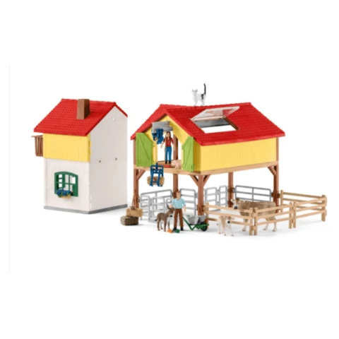 Schleich Farmhouse with stable and animals 42407