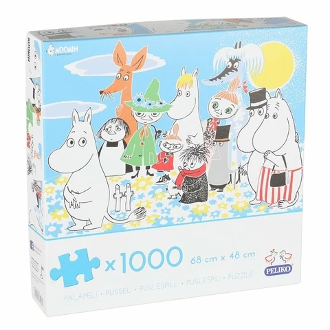 Palapeli 1000 palaa, Muumi, Peliko