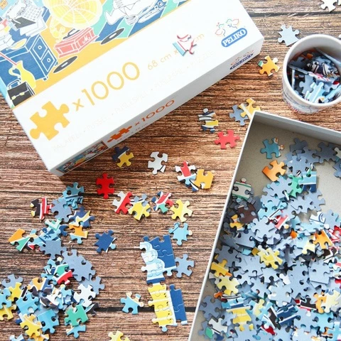 Palapeli 1000 palaa, Muumi, Peliko