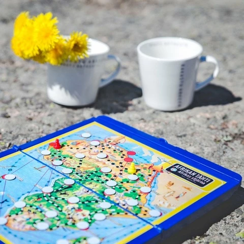 Peliko Afrikan Tähti travel board game