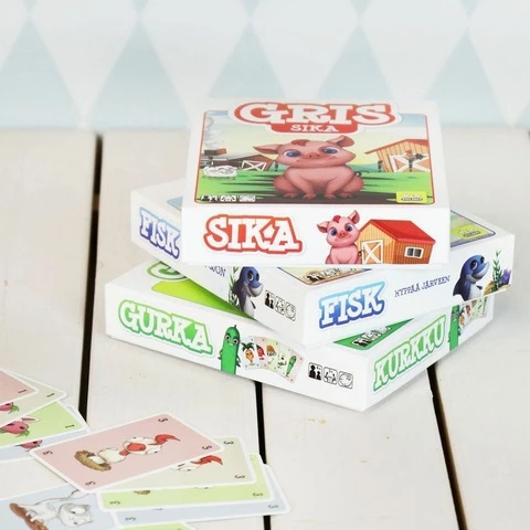 Pig card game Peliko